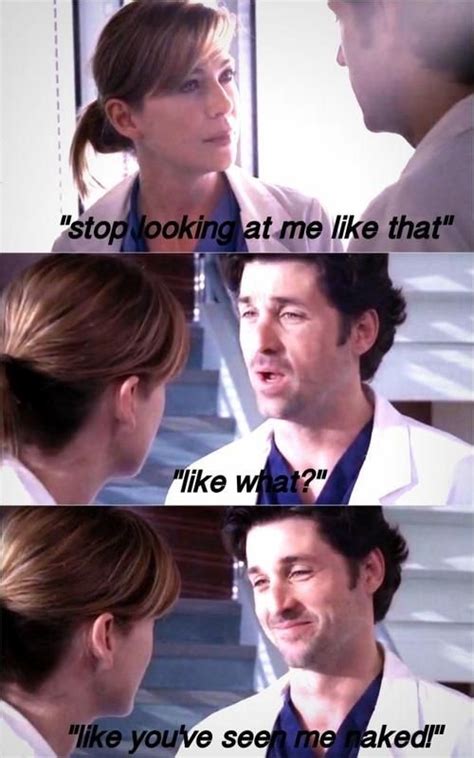 Meredith Grey & Derek Shepherd na Grey's Anatomy - Zszywka.pl