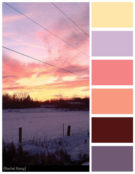 Sunset Color Scheme #colorscheme Sunset Color Palette, Colour Pallette, Sunset Colors, Bedroom ...