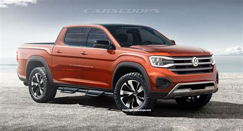 2022 Volkswagen Amarok: Envisaging A Ford Ranger-Based Truck For America And Beyond | Carscoops