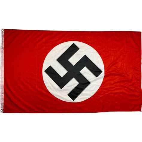 German Nazi Party Flag, Historical NAZI Flag w/ Swastika for Sale