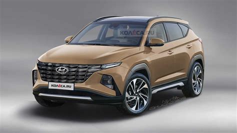 2021 Hyundai Tucson Rendering Takes After The Latest Spy Shots