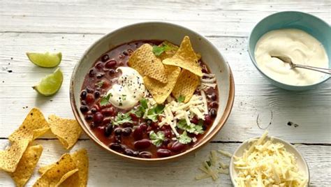 Chilli bean soup recipe - BBC Food