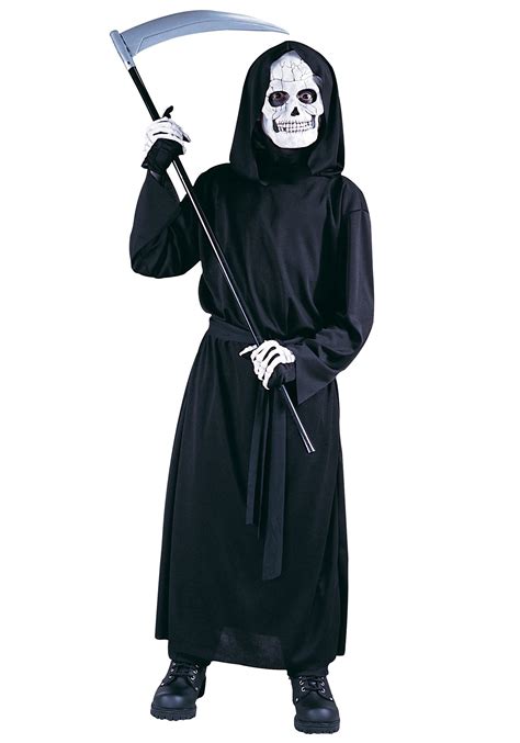 Kids Grim Reaper Costume - Scary Costumes for Boys