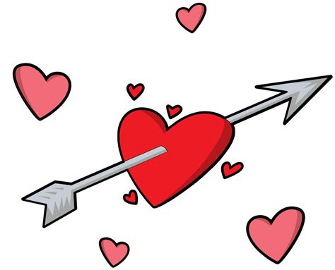 Heart arrow 1186904 PNG