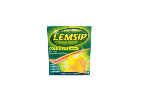 Lemsip Cold and Flu Original Sachets - Medicines Mart Pharmacy