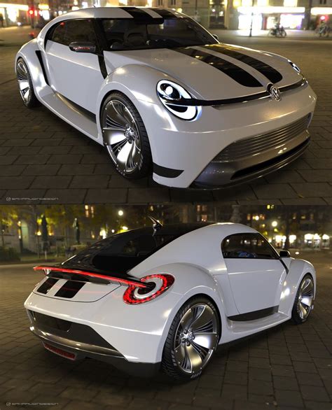 Volkswagen Beetle Electric Concept Looks Perfect - autoevolution