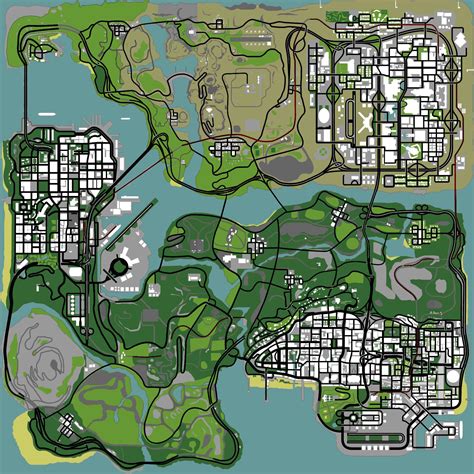 The GTA Place - San Andreas Maps