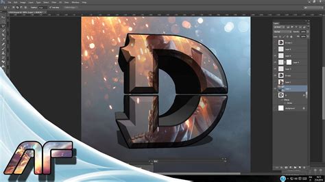 Photoshop 3D LOGO Tutorial - Photoshop Trend