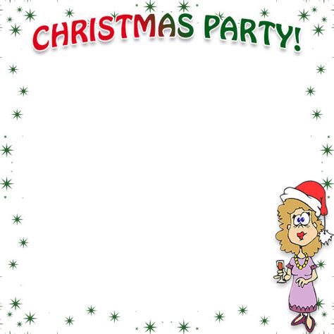 Christmas Party Border