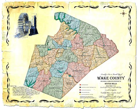 The Wake County, NC, Mill Map by grandagon on DeviantArt