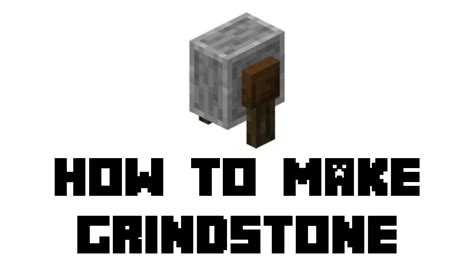 Minecraft: How to Make Grindstone - YouTube