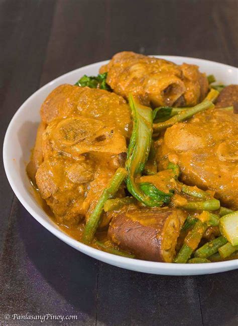 Pork Kare Kare Recipe - Panlasang Pinoy