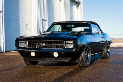 1969 Chevrolet Camaro RS SS Convertible Restomod Is American Muscle Done Right - autoevolution