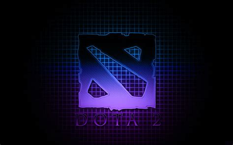 HD wallpaper: dota 2, logo backgrounds, neon | Wallpaper Flare