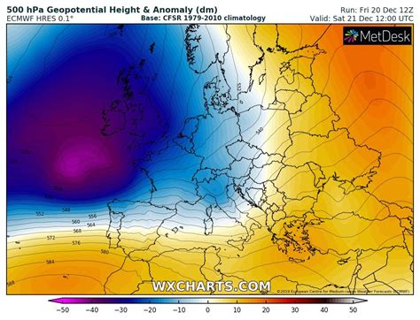 An intense windstorm will develop over the Bay of Biscay and north Iberia tomorrow, Saturday Dec ...