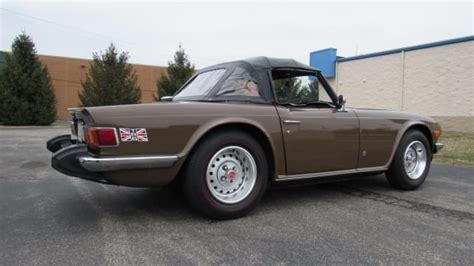 1976 Triumph TR6 Convertible at Indy 2019 as G72 - Mecum Auctions