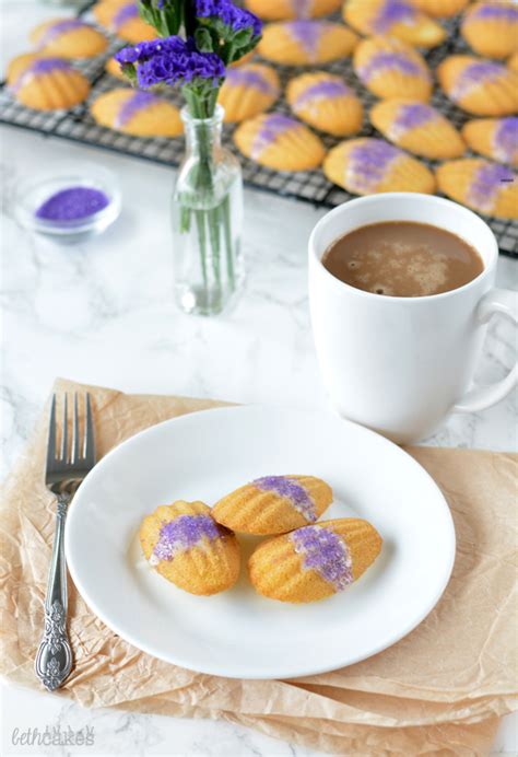 Lavender Madeleines