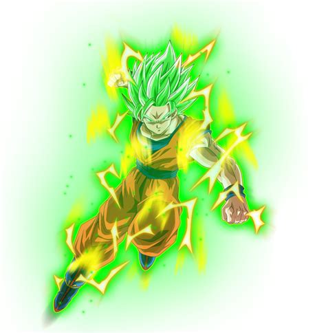 Goku Ssj God Green [Aura] by GokuXdxdxdZ on DeviantArt