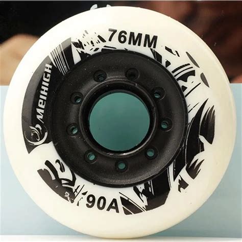 4pcs/lot Roller Skate Wheels 72/76/80mm Inline Skates Wheels 90A ...