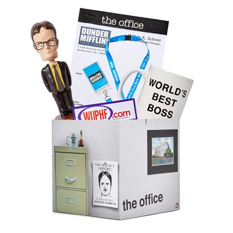 Buy Official The Office LookSee Mystery Gift Collectors Box - Includes Bobblehead, Mug, Lanyard ...