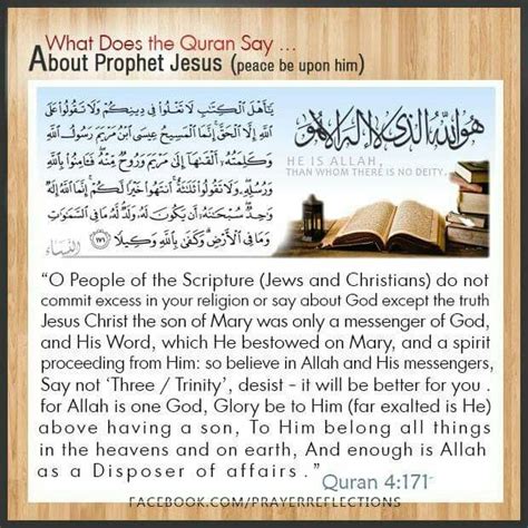 Verses from The Quran Many people asked "What does the Quran said about Jesus (Peace of God be ...