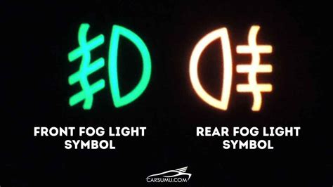 What Are Fog Lights? How Does Fog Light Symbol Looks Like?