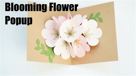 Free Printable Flower Pop Up Card Templates | Best Flower Site