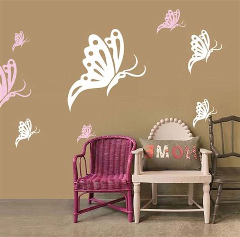 Butterfly Wall Decals - Trendy Wall Designs