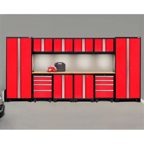 Warehouse Steel Cabinet Set Workshop 12PC Car Garage Metal Storage ...