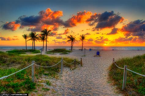 Sunrise at Beach on Singer Island Florida | HDR Photography by Captain Kimo