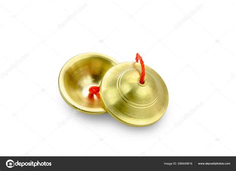 Cymbal Ching Thai Musical Instrument Background Stock Photo by ©warat42 389449816