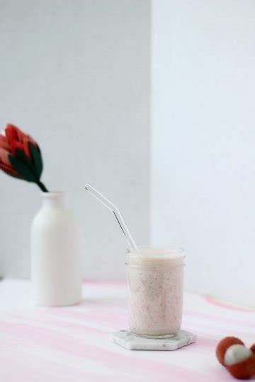 Lychee Smoothie - Delicious Not Gorgeous