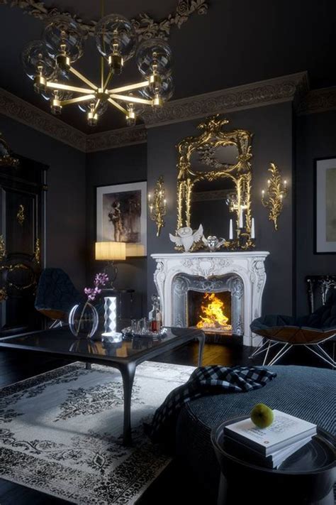 Gothic Living Room Ideas - markanthonystudios.net