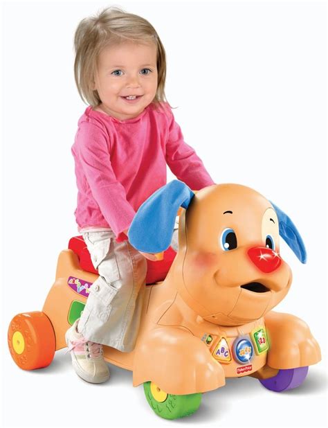 Fisher-Price Laugh and Learn Riding Puppy $27.49 shipped from $49.99 | Toddler toys ...