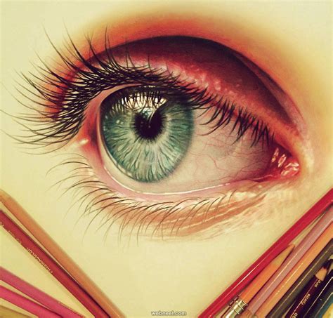 Eye Color Pencil Drawing By Morgan Davidson 6 - Preview