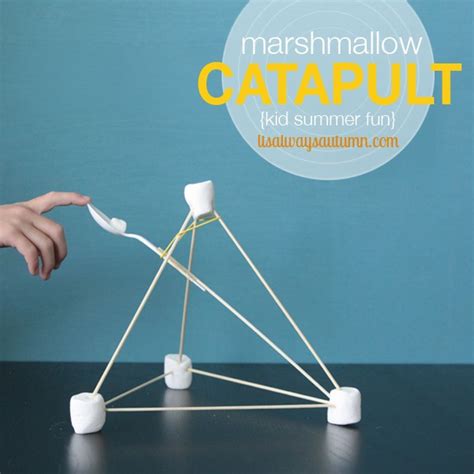 Whip it up Wednesday: Marshmallow Catapult - Cleverly Inspired