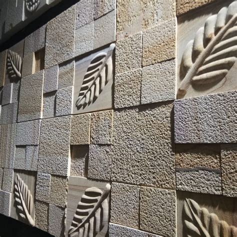 Natural stone cladding for interior or exterior wall #delhi#banglore#gurgaon#noida#architecture ...