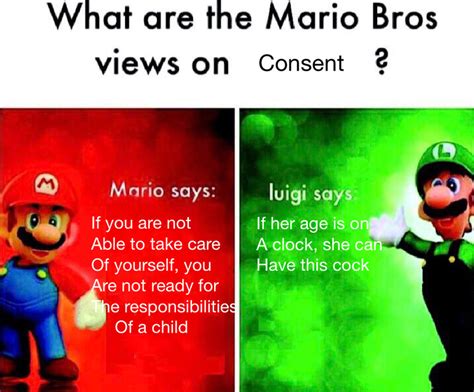 Mario vs Luigi opinion - Meme subido por PuffyFishy420 :) Memedroid