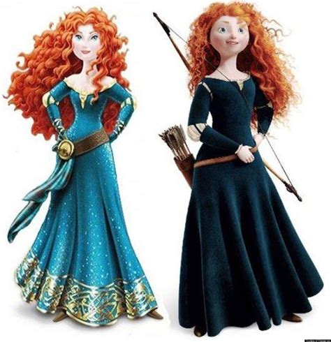 Merida From 'Brave' Gets An Unnecessary Makeover, Sparks Change.org Petition (PHOTO) | HuffPost