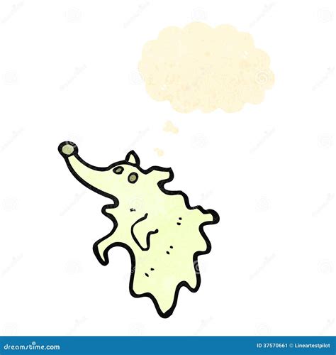 Cartoon ghost dog stock vector. Illustration of ghost - 37570661