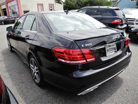 2014 MERCEDES-BENZ E-CLASS E350 SPORT 4MATIC 33113 Miles BLACK SEDAN 6 CYLINDER