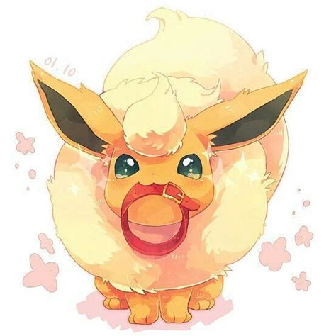 flareon being cute | Pokémon Amino