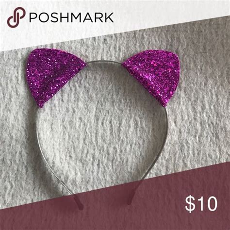 Sparkly hot pink cat ears! | Pink cat, Hot pink, Pink