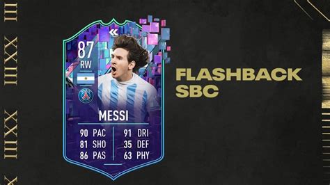 Lionel Messi FIFA 23 SBC Flashback: Cheapest Solutions and Review ...