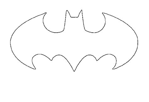 Batman Outline Pictures – Clipartix