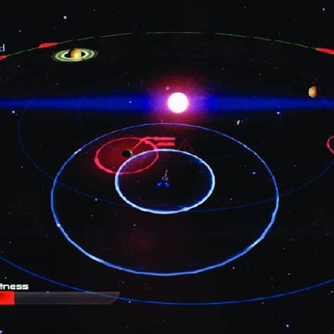 A solar system-scale map from Mass Effect 3 | Download Scientific Diagram