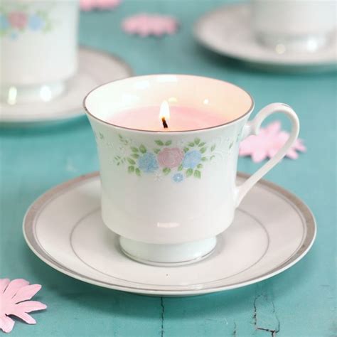 DIY Tea Cup Candles