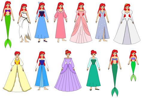 Ariel All dress by PPsantos1989 on DeviantArt