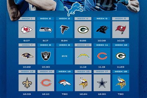 Detroit lions schedule for 2023 nfl season | MARCA English