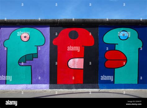 Berlin wall graffiti berlin sign hi-res stock photography and images - Alamy